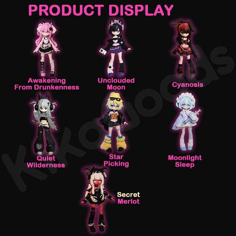 Ten Thousand Escape Plans Series Action Figure BJD Blind Box - Collector Life - HEARTBEAT MOMENT