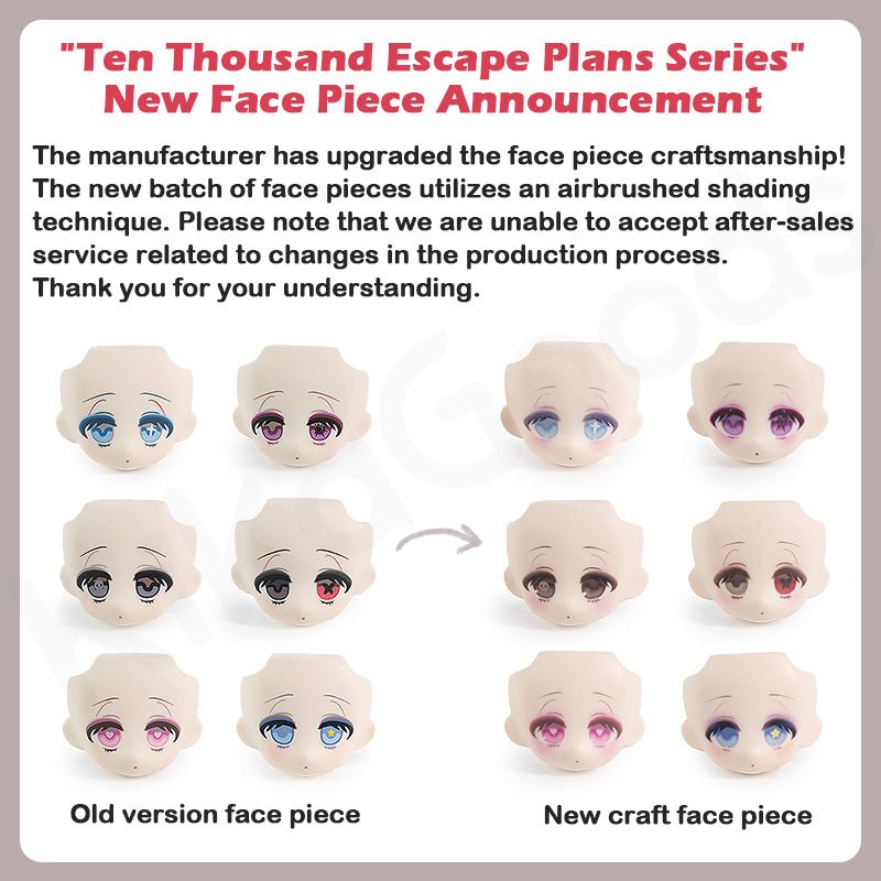 Ten Thousand Escape Plans Series Action Figure BJD Blind Box - Collector Life - HEARTBEAT MOMENT