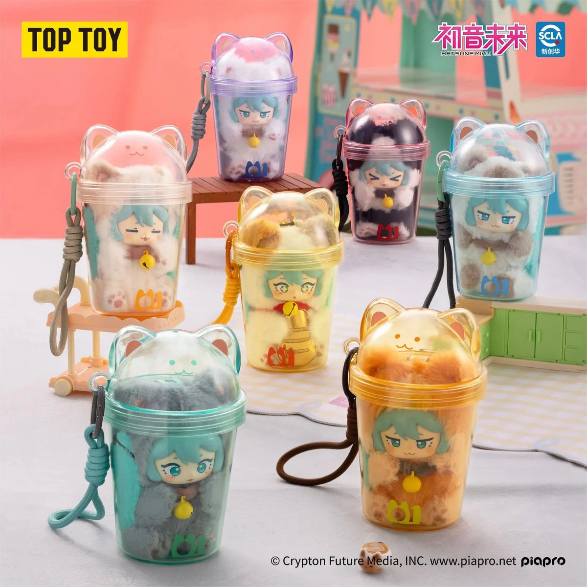 TOP TOY Hatsune Miku Milk Tea Cup Series Plush Blind Box - Collector Life - TOP TOY