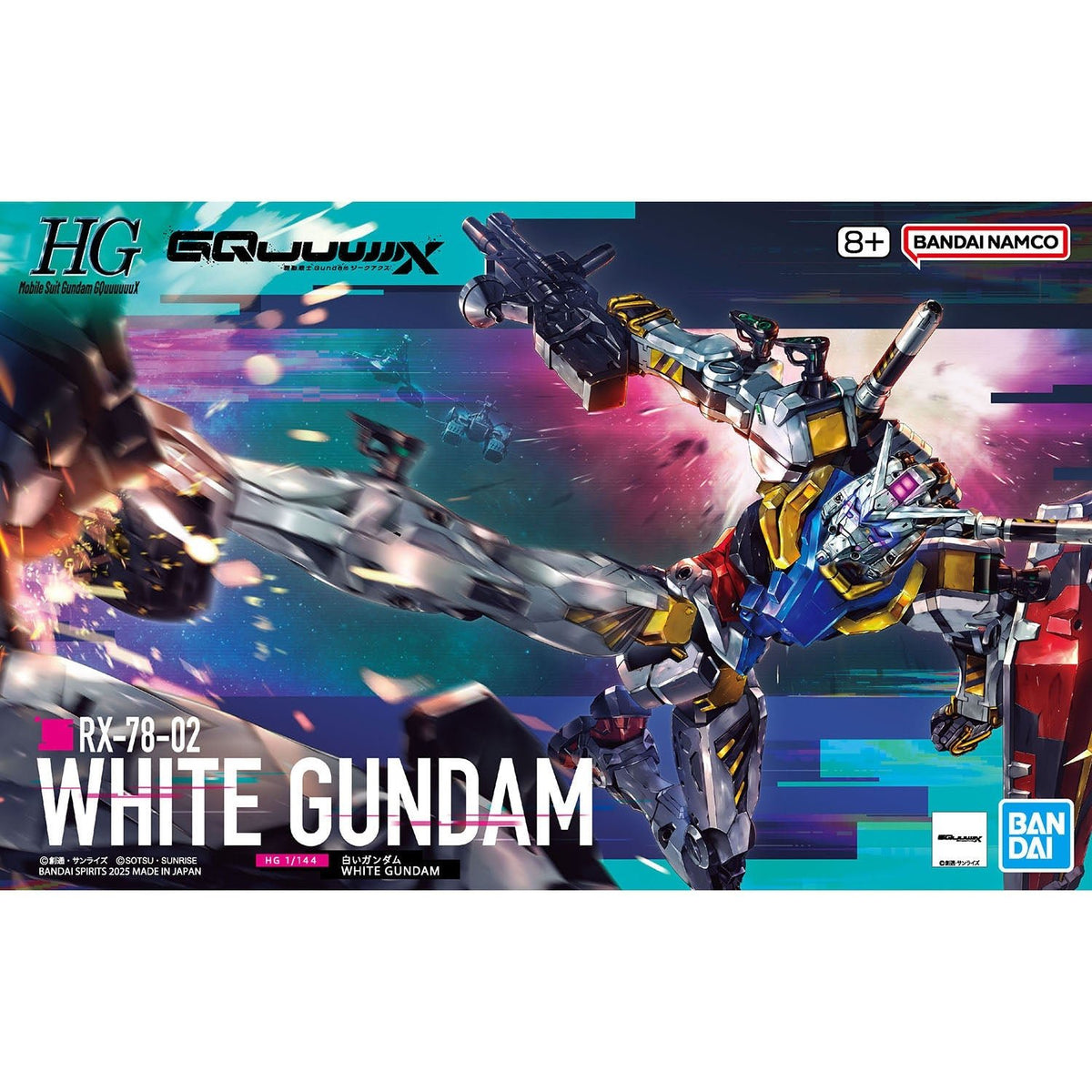 HG 1/144 RX-78-02 White Gundam (GQ) - Collector Life - Bandai