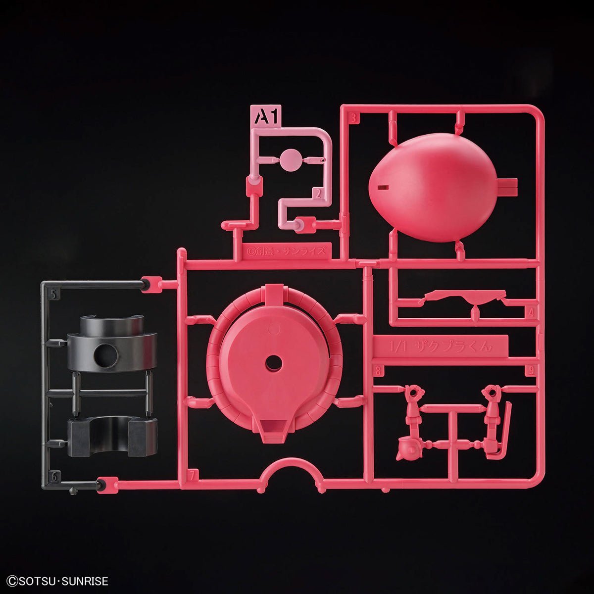 Gunpla-kun 1/1 Char's Zaku-kun DX Set (with Runner Ver. Recreation Parts) - Collector Life - Bandai